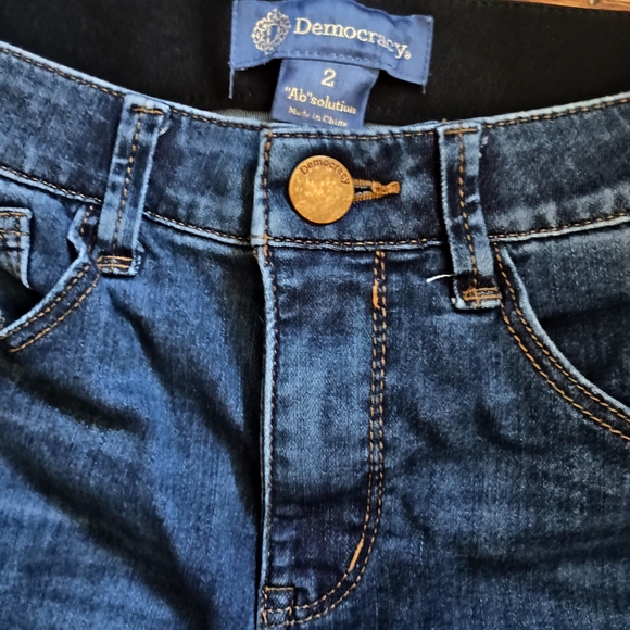Democracy Women's Dark Blue Jeans - Picture 1 of 5